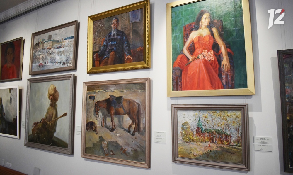 Здесь представлены работы мастера, которого одинаково высоко ценят в России и Казахстане.