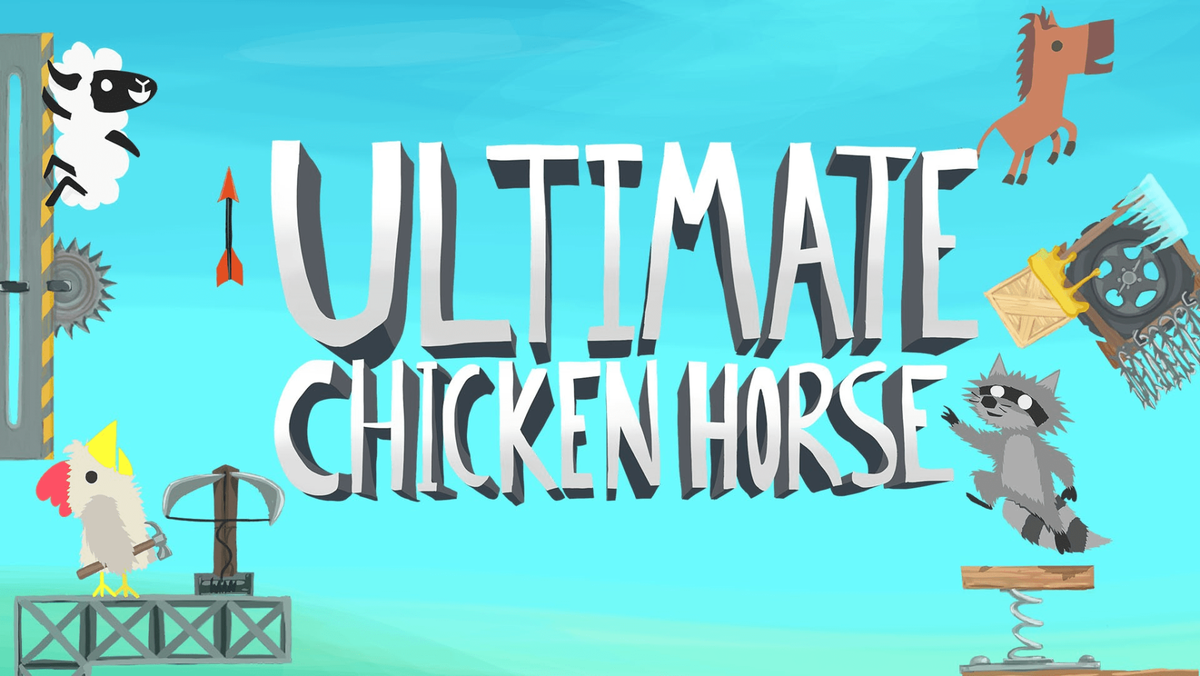 Официальный арт "Ultimate Chicken Horse".