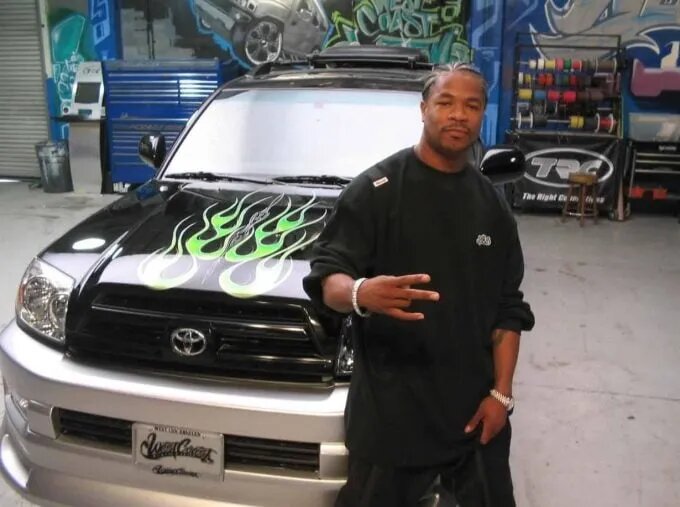 Рэпер Иксзибит с обновленной машиной    📷