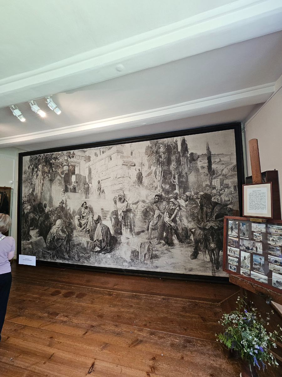 В.Д. Поленов "Христос и грешница" (фото автора Л. Баевой)