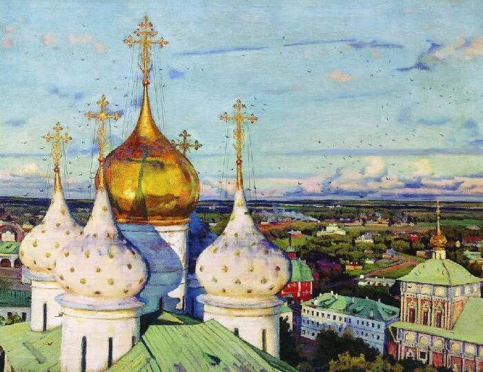 Константин Юон - удивительный мастер городских пейзажей