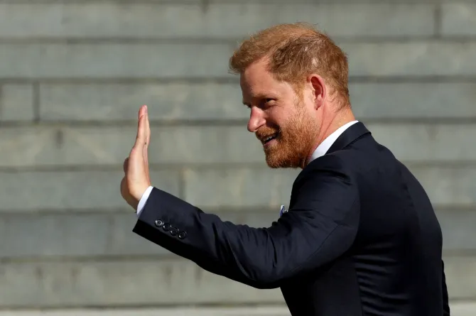 Гарри получит премию Пэта Тиллмана за заслуги за работу над Invictus Games.