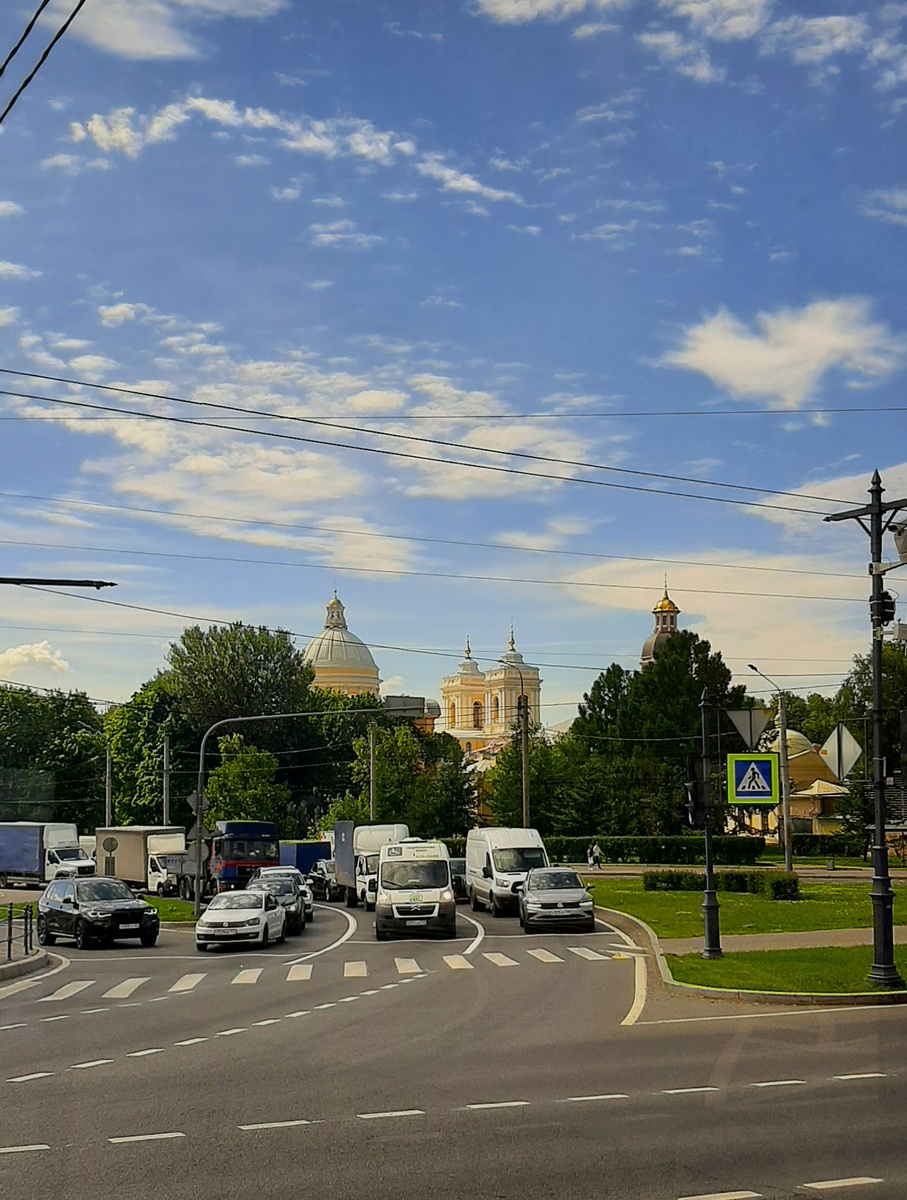 Фото автора  Свято-Троицкий собор Александро-Невской лавры