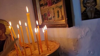 Я зажгла личные свечи за вас и ваших - в монастыре Преподобного Онуфрия - на храмовом празднике