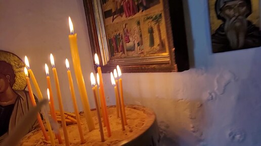 Я зажгла личные свечи за вас и ваших - в монастыре Преподобного Онуфрия - на храмовом празднике