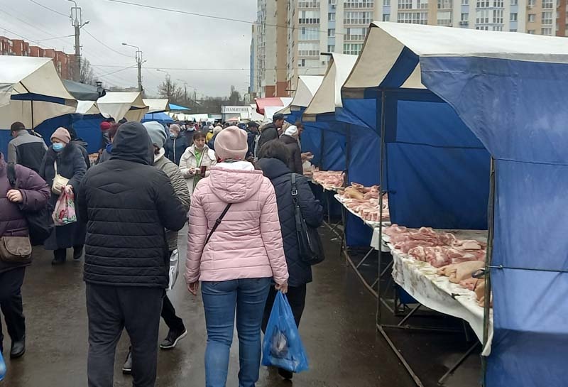 Арбековский рынок. Осень 2022. 