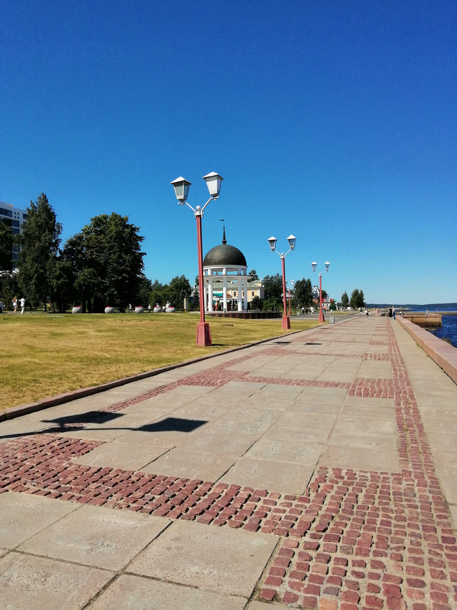 Набережная г. Петрозаводска.