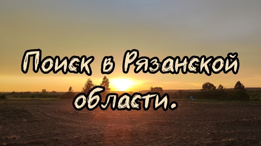 Поиск в Рязанской области. Коп июнь 2024.