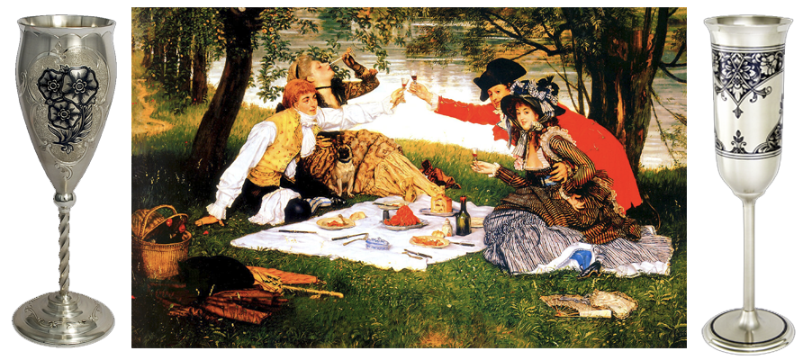 Картина французского художника Джеймса Тиссо "Пикник"