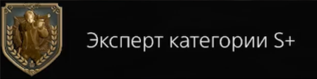 Завершите основной сюжет в режиме «Хардкор» с рангом S+.