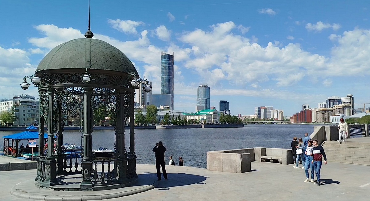 Вид на Городской пруд