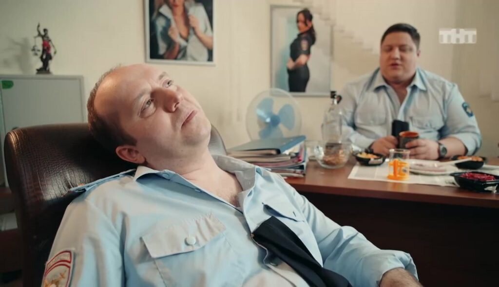 Кадр из фильма "Полицейский с Рублевки"