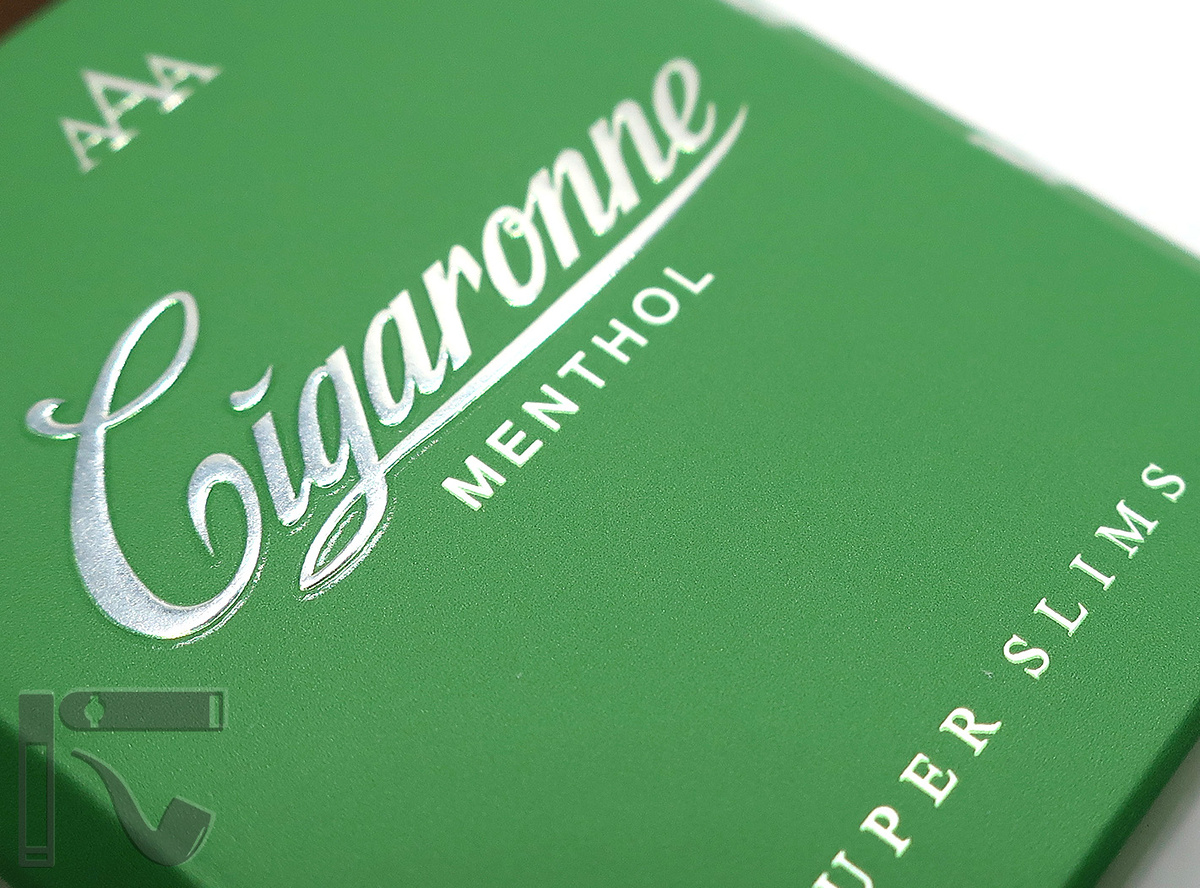 Сигареты Cigaronne Menthol. Фото: © канал "Уголок Курильщика"