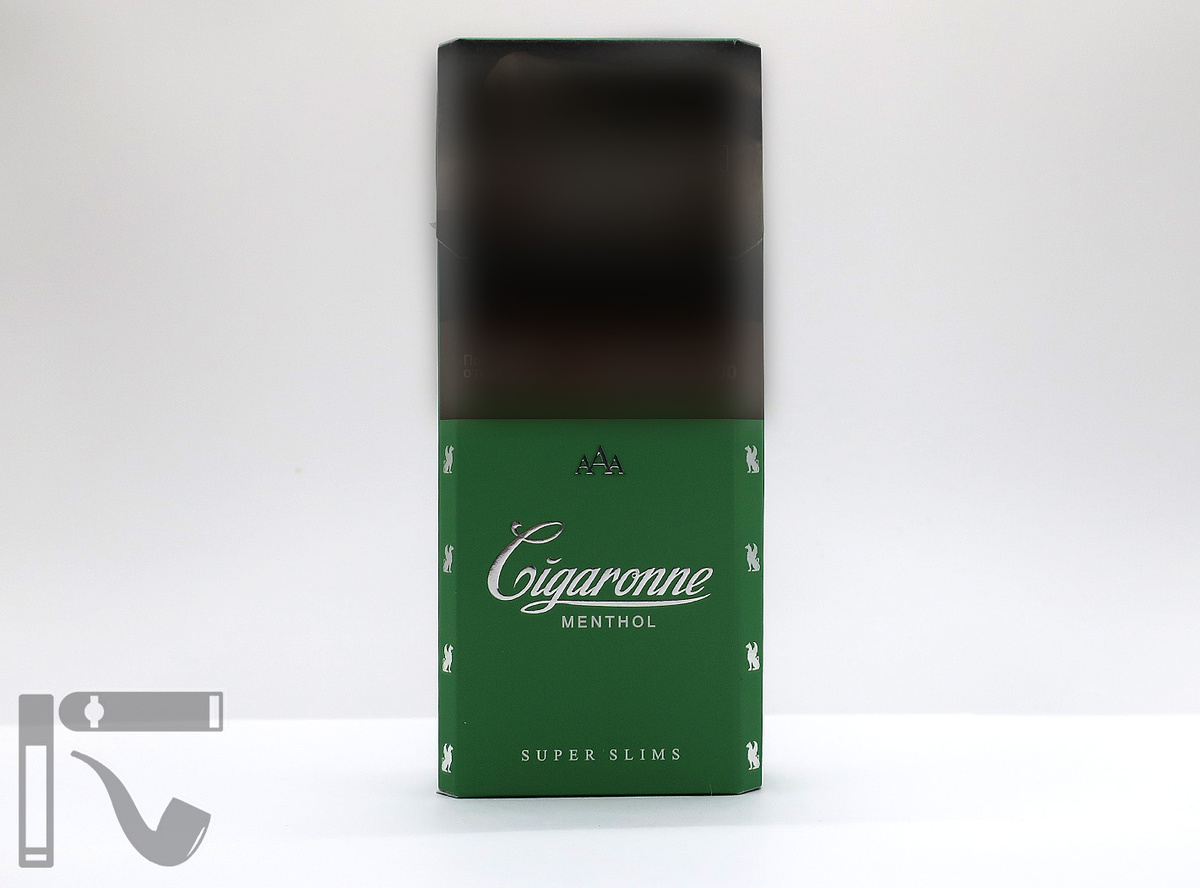 Сигареты Cigaronne Menthol. Фото: © канал "Уголок Курильщика"