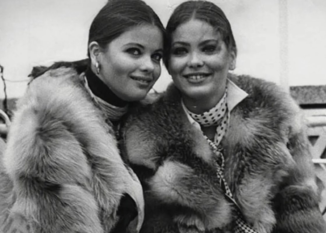 Орнелла Мути с сестрой