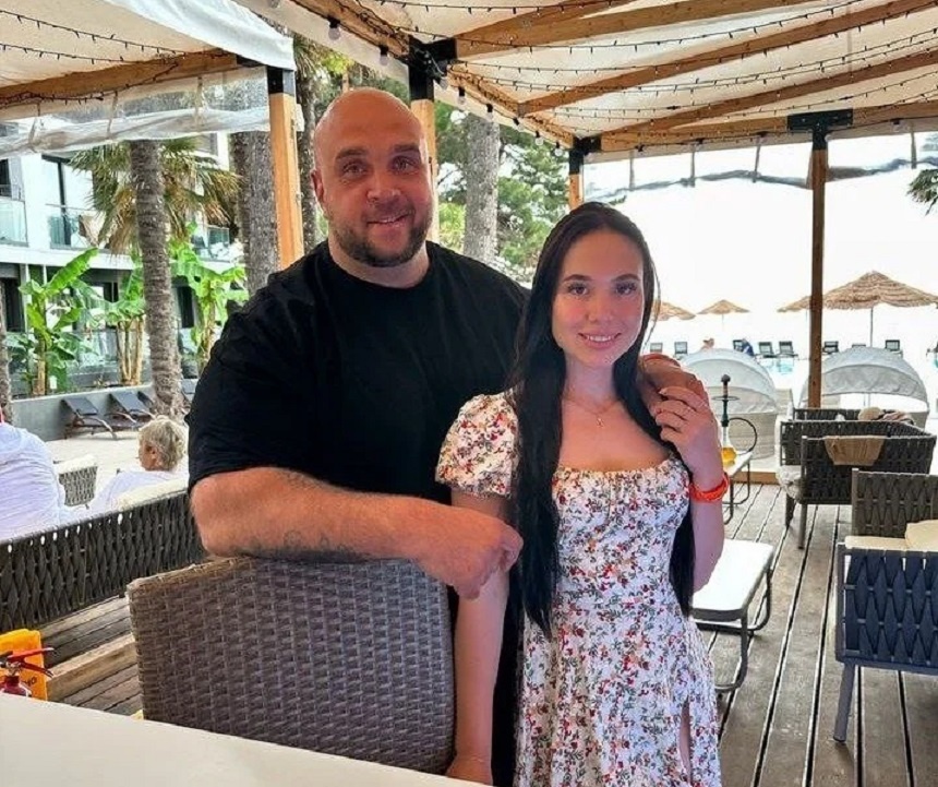 Глеб и Настя Жемчуговы (фото из Telegram)