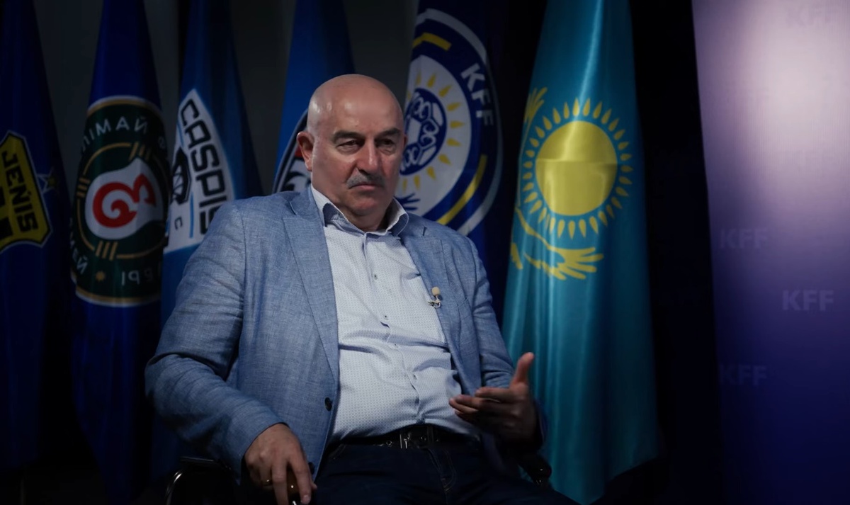 Станислав Черчесов, главный тренер сборной Казахстана 