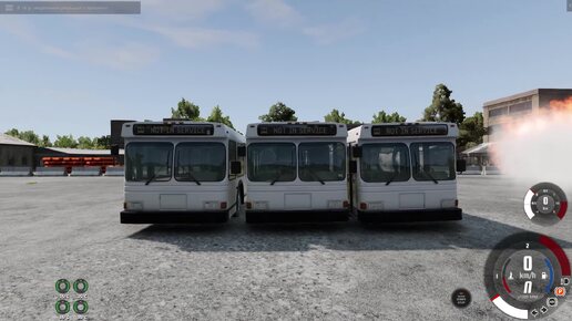 Сможет ли ядро пробить окна сразу в трёх автобусах?