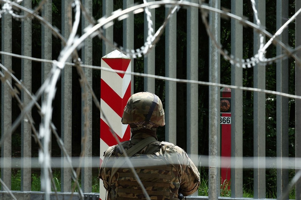    Резкий рост напряженности был зафиксирован на белорусско-украинской границе. REUTERS