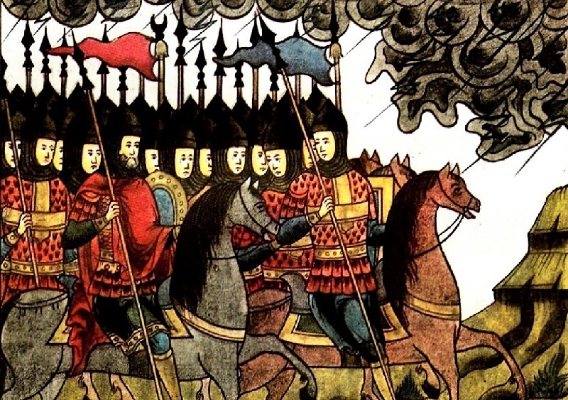 Иллюстрация к «Слову о полку Игореве». Издание 1912 г. Источник: Wikimedia Commons