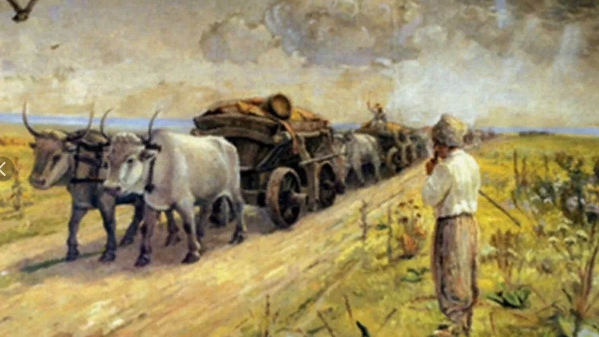 Чумаки исправно обеспечивали Малороссию солью