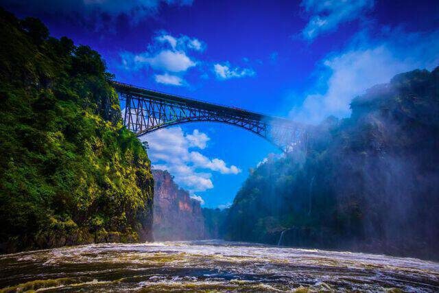 Мост водопада Виктория 