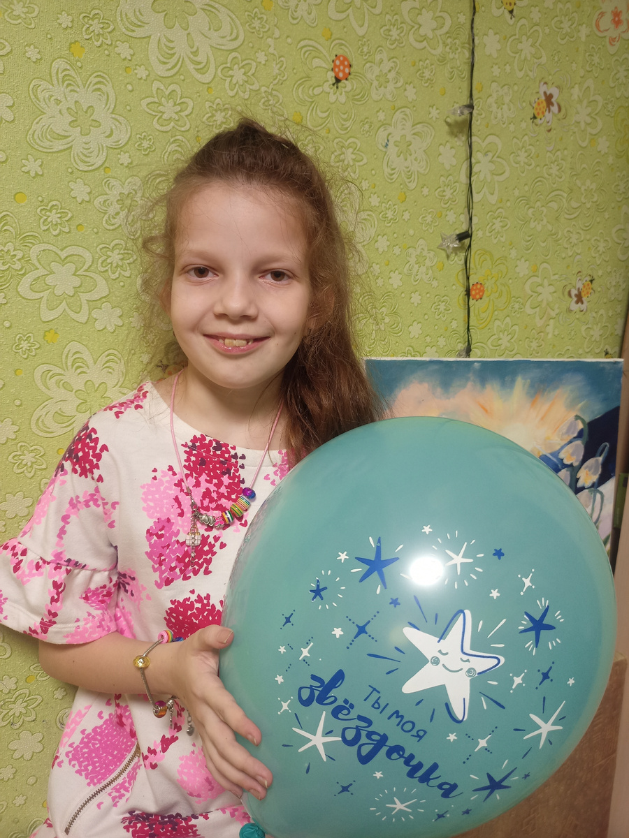 Дома Полина гораздо жизнерадостнее... фото из личного архива 