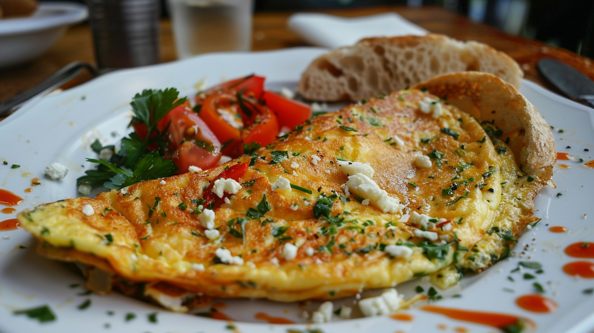 Омлет по-гречески