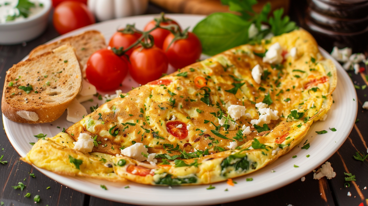 Омлет по-гречески