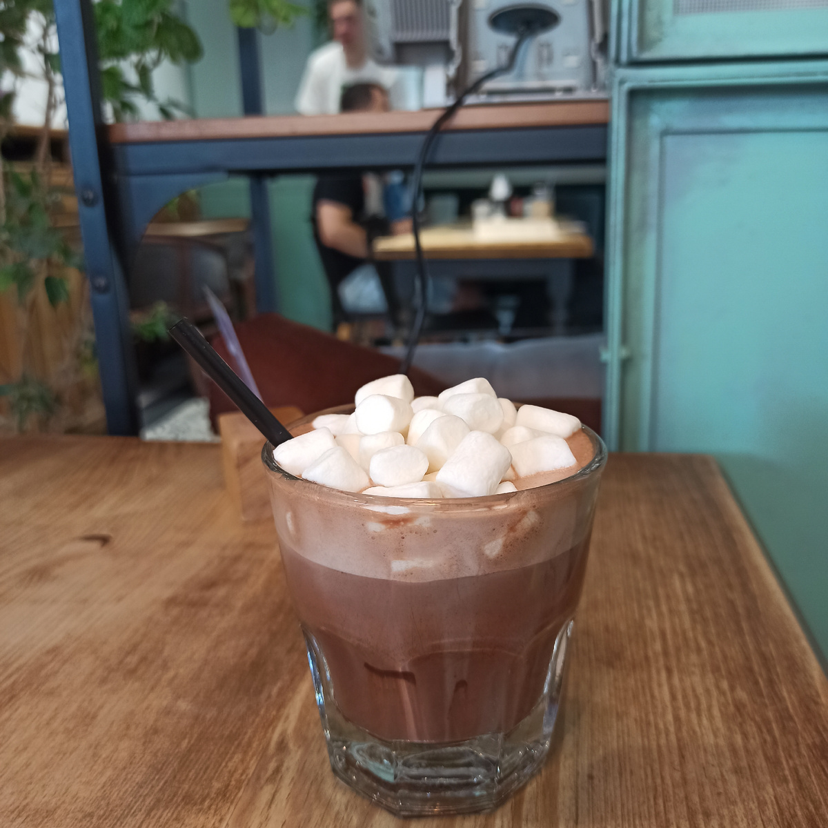 Сегодня зефирки в какао. Но и кофе тоже был🙂