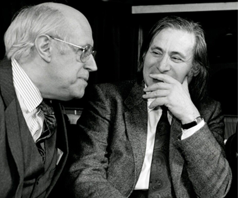 Мстислав Ростропович и Альфред Шнитке