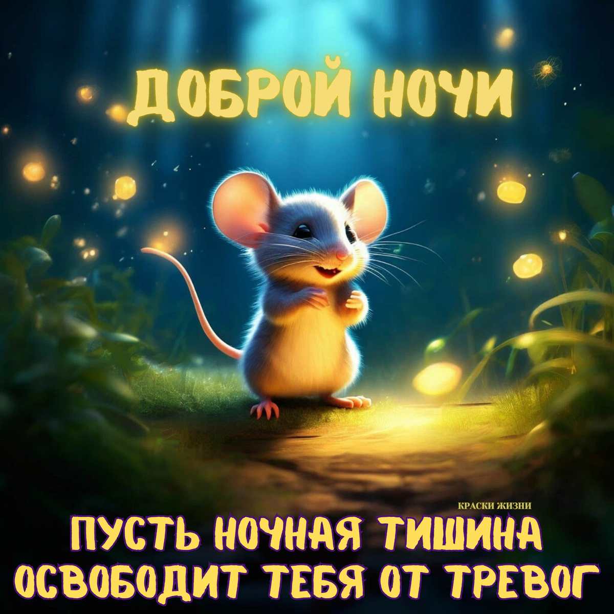 Открытки доброй ночи бесплатно