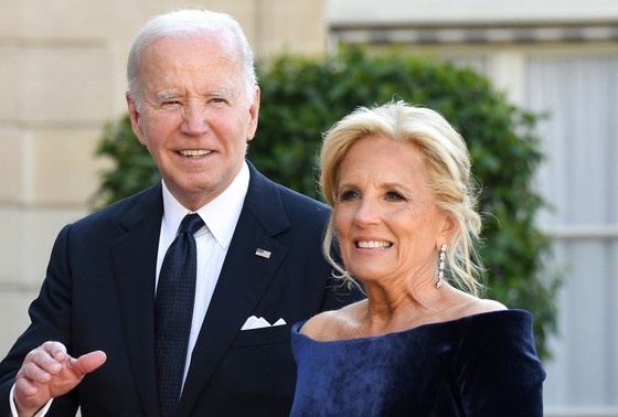    Джо Байден с супругой Джилл