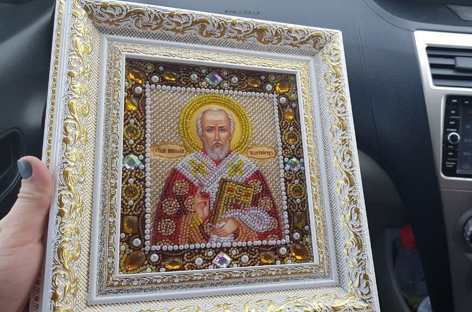 Николай Чудотворец. По набору "Ново Слободы"