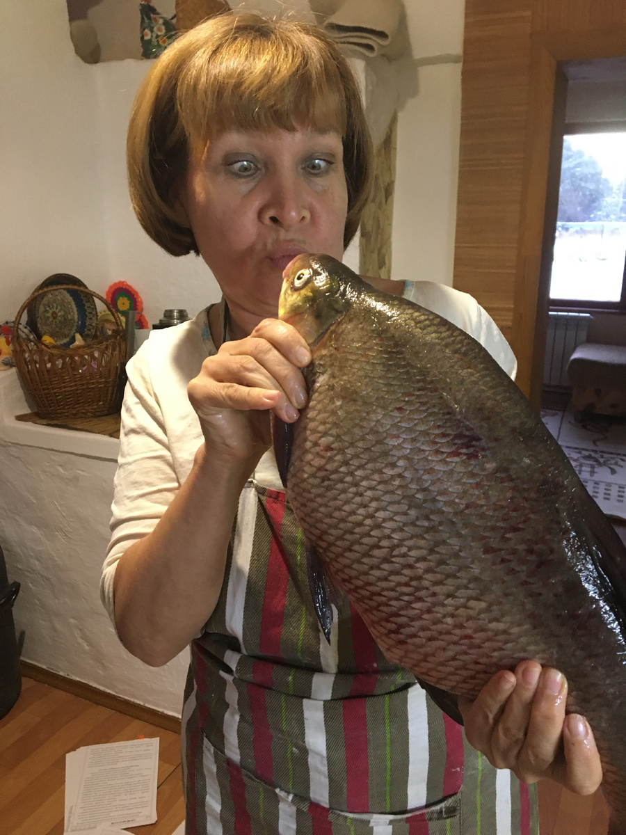 Тоже готовлю, рыба, только из реки, язь…