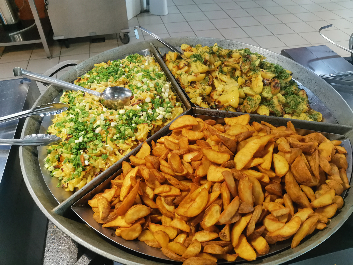 "Пит-стоп". Завтрак. Фото автора.