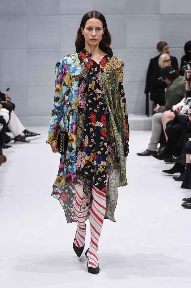 Первый показ Balenciaga под рук. Гвасалии