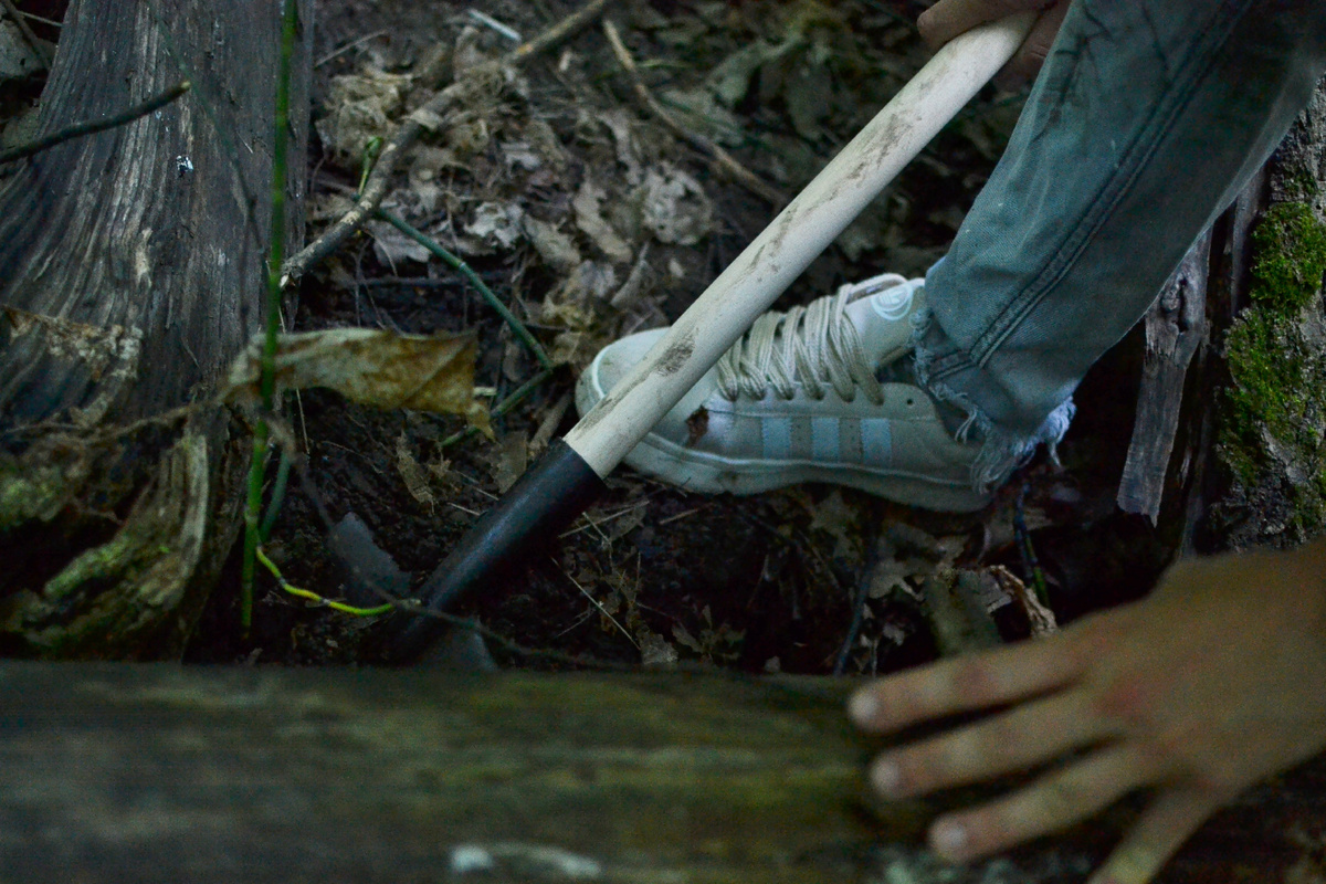 Маруся за работой 