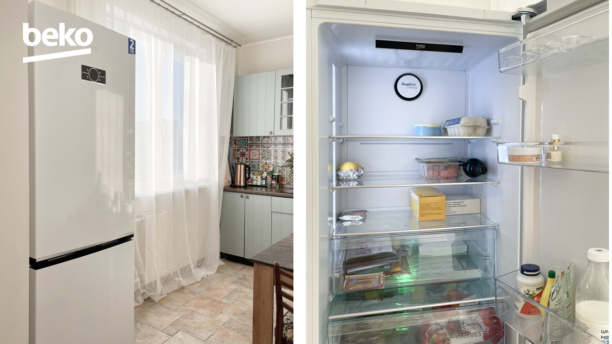 Холодильник Beko B3RCNK362HW — практичный выбор для тех, кто ищет качество и надежность