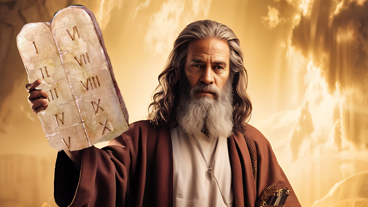 Моисей со скрижалями завета