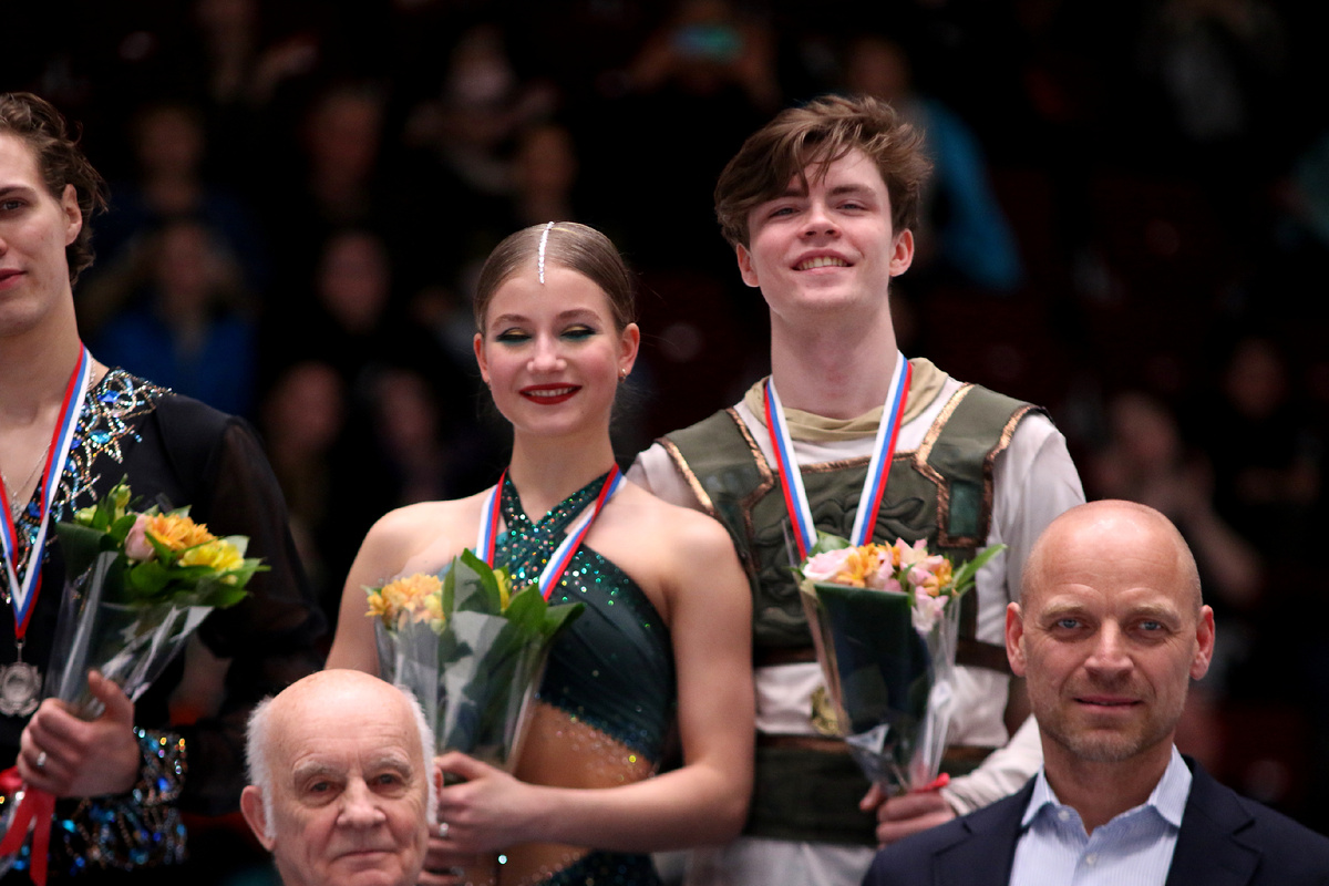 Валерий Ангелопол и Василиса Кагановская. Фото: GLOBAL LOOK PRESS