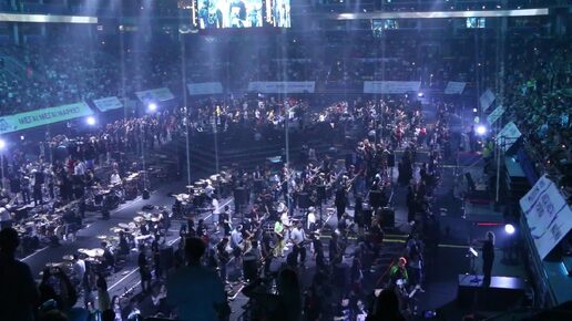 Шоу 1000 музыкантов. Концерт-шоу Мегарок. 29 июня 2024 года. (4)