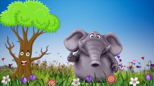 🎵 Elephant Dance! Wiggle Wiggle with Leo Fun Kids Song & Cute Dancing Elephants 🐘🎶