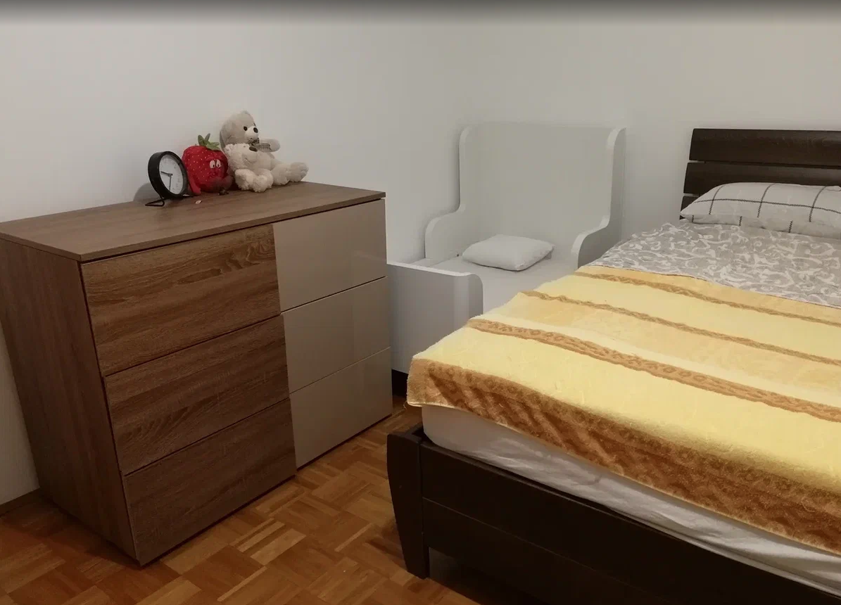 Вот так теперь выглядит наша спальня
