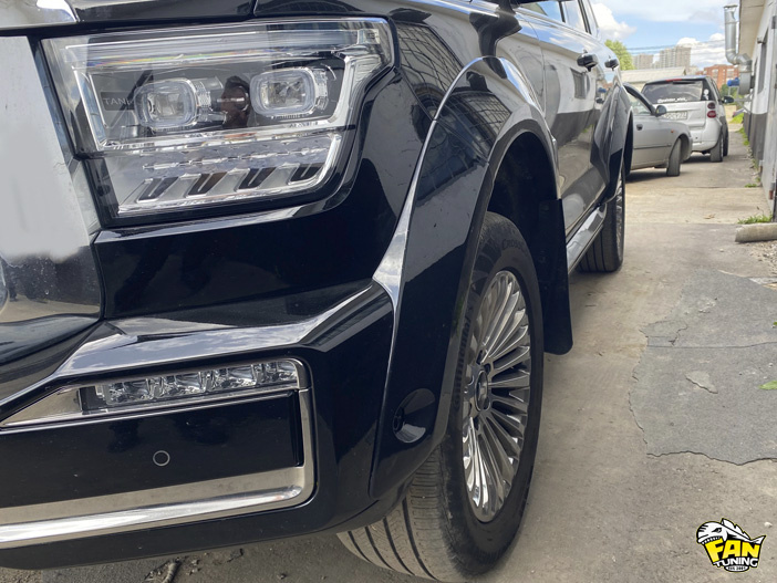 Установка расширителей колесных арок на Танк (Tank) 500 | Фантюнинг ...