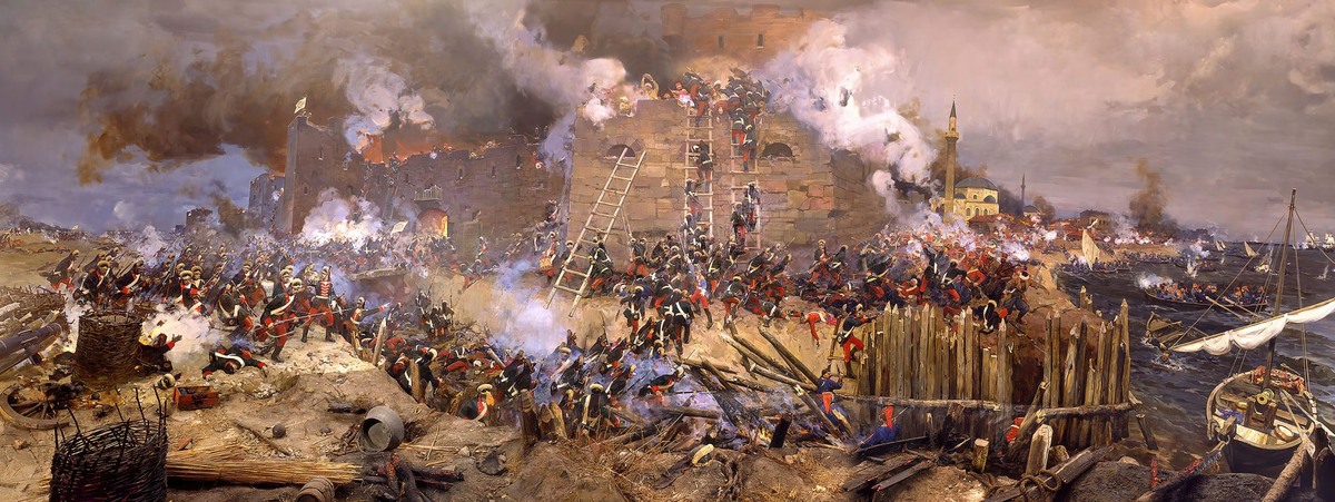 Диорама «Штурм Измаила 11 декабря 1790 года».