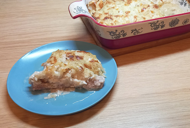 Свинина под картофельной шубой