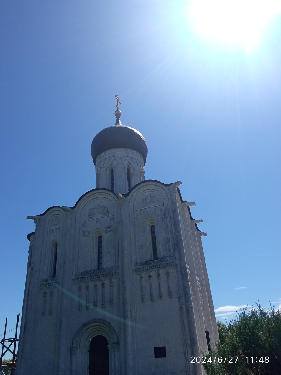 Фото автора, храм Покрова на Нерли 