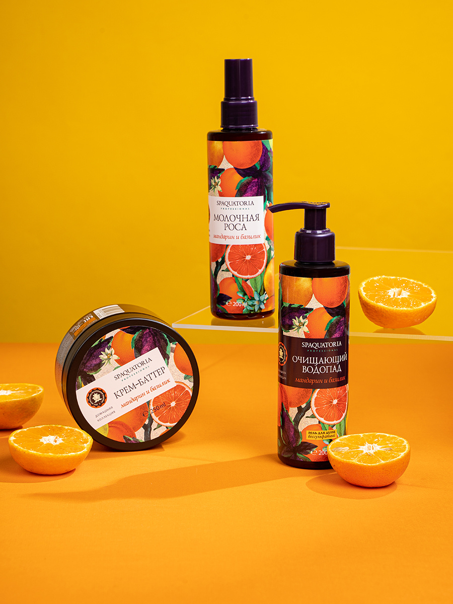 Пример рекламной съемки косметики от студии "Моцарт"