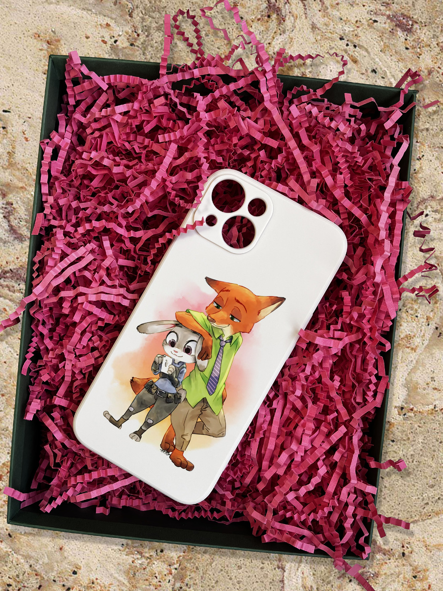 Чехол с рисунком из мультфильма